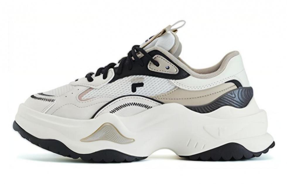 FILA FUSION Bianco Ii Sneakers 'White Beige Black' Women's