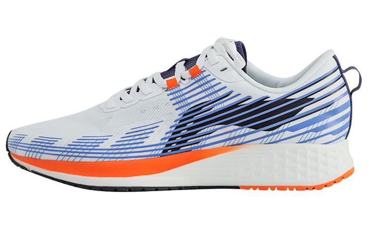 LiNing Red Hare 4 Cushioning Breathable Low-Top Running Shoes Men's White Blue