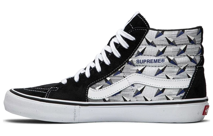 Vans Sk8 Hi Supreme Diamond Plate Black
