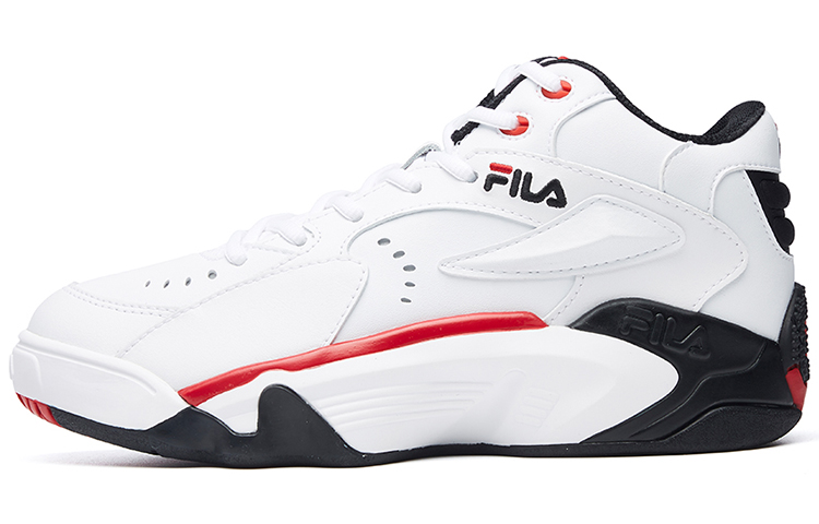 FILA Janball Mid Retro White/Black/Red Women's