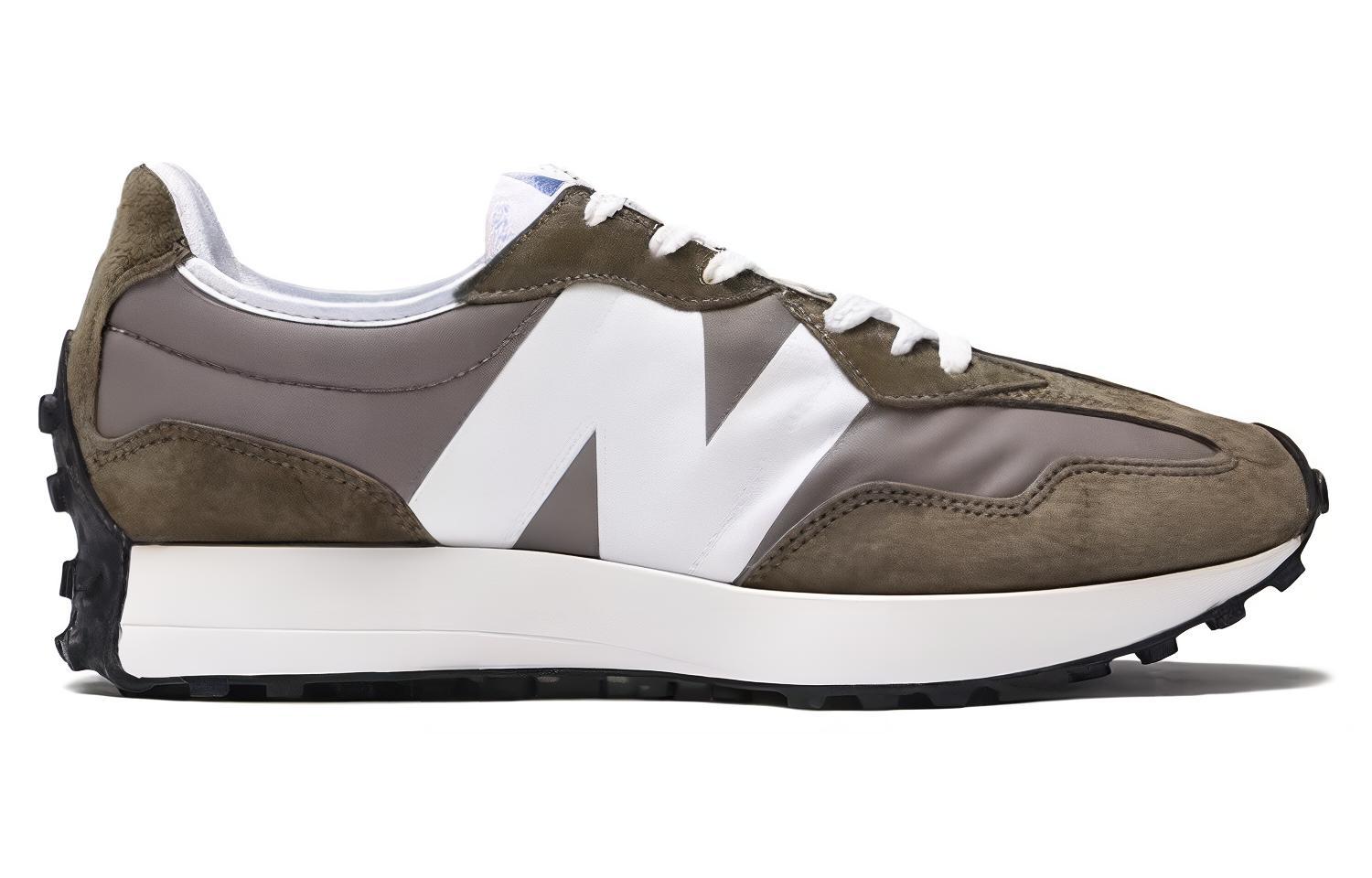New Balance NB 327 Беговые кроссовки Низкие Армейский зеленый Унисекс