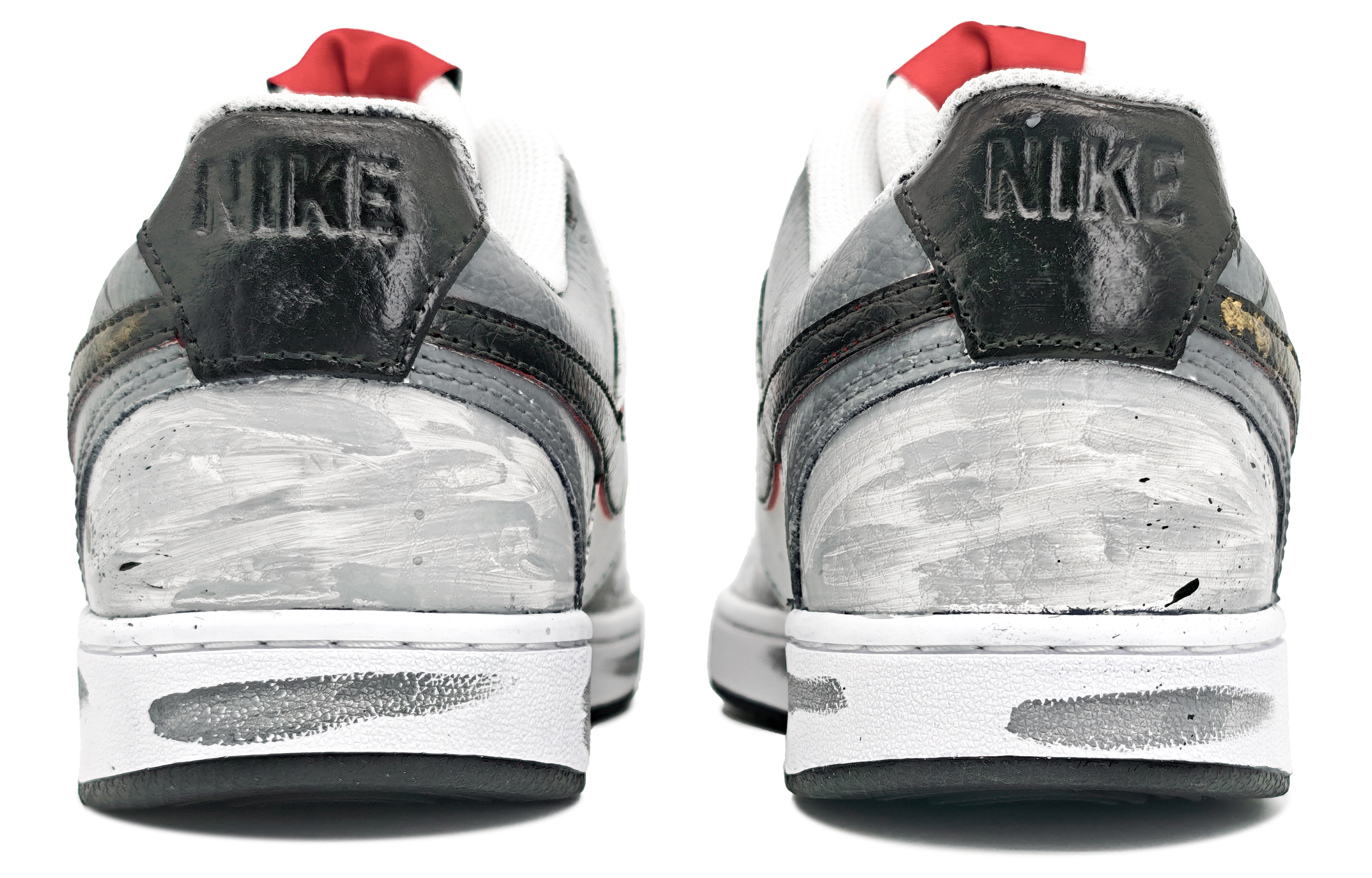 Nike Court Vision 1 Wear resistant And Lightweight Low top Skateboard Shoes Men's Black Gold купить в интернет-магазине Yoocart с быстрой доставкой по России.