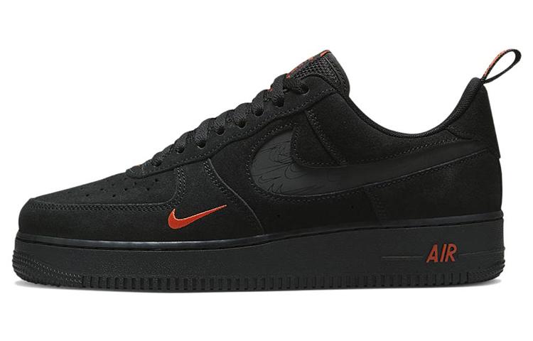 Nike Air Force 1 Low '07 LV8 'Multi Swoosh Black Crimson'