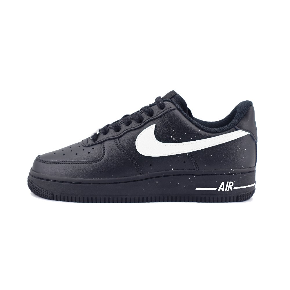 Nike Air Force 1 Anti Slip Wear Resistant Low Top Skateboard Shoes Unisex Black White
