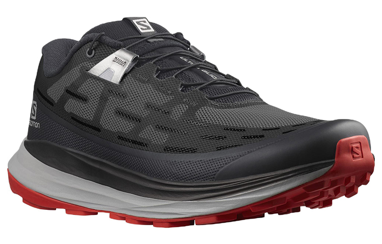 SALOMON Durable Breathable Low-Top Trail Running Running Shoes Men's Black