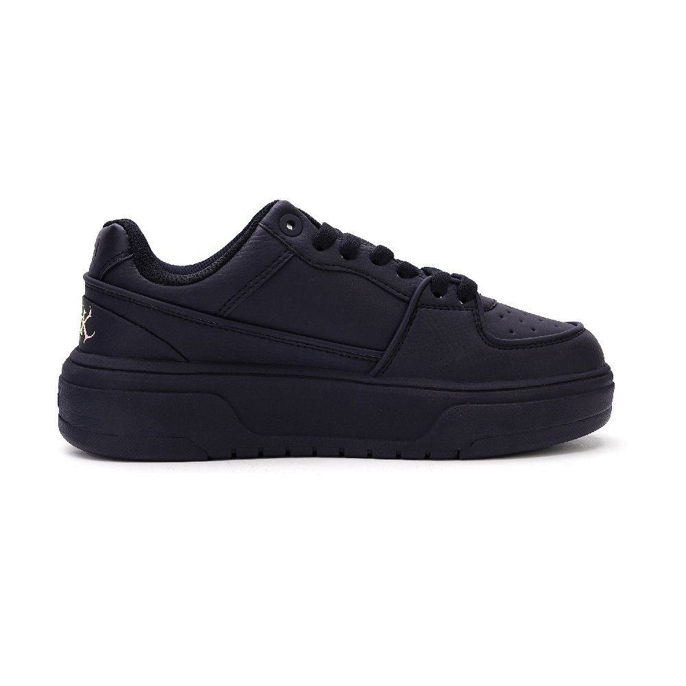 MLB Chunky Liner Anti-Slip Wear-Resistant Low-Top Skateboard Shoes Unisex Black