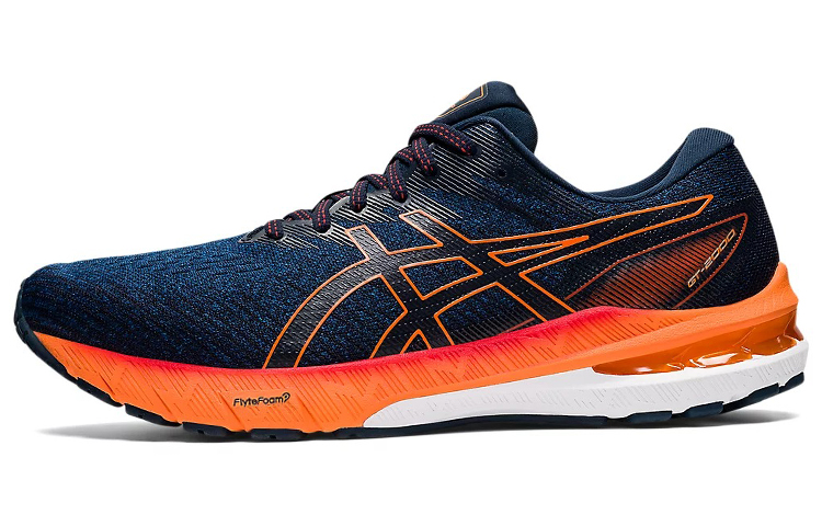 Asics GT 2000 10 Mako Blue Shocking Orange