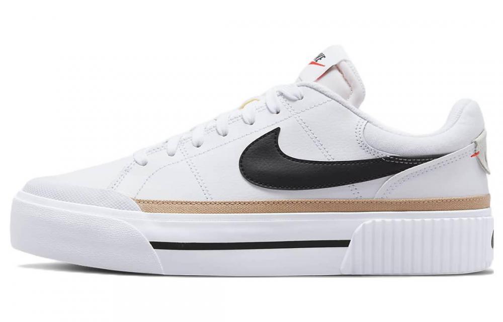 Nike Court Legacy Lift White Black Women's