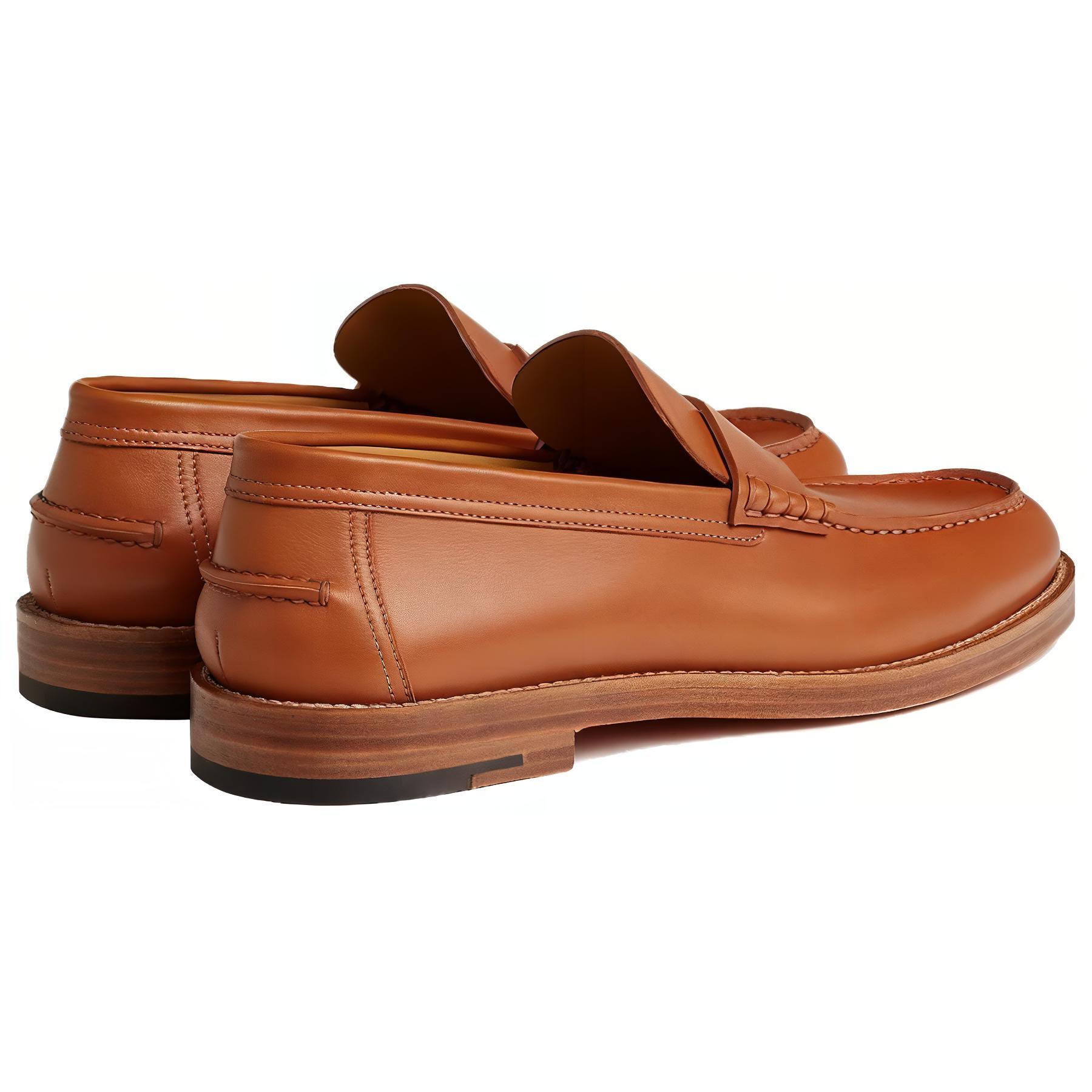 HERMES Loafers Men Brown купить в интернет-магазине Yoocart с быстрой доставкой по России.