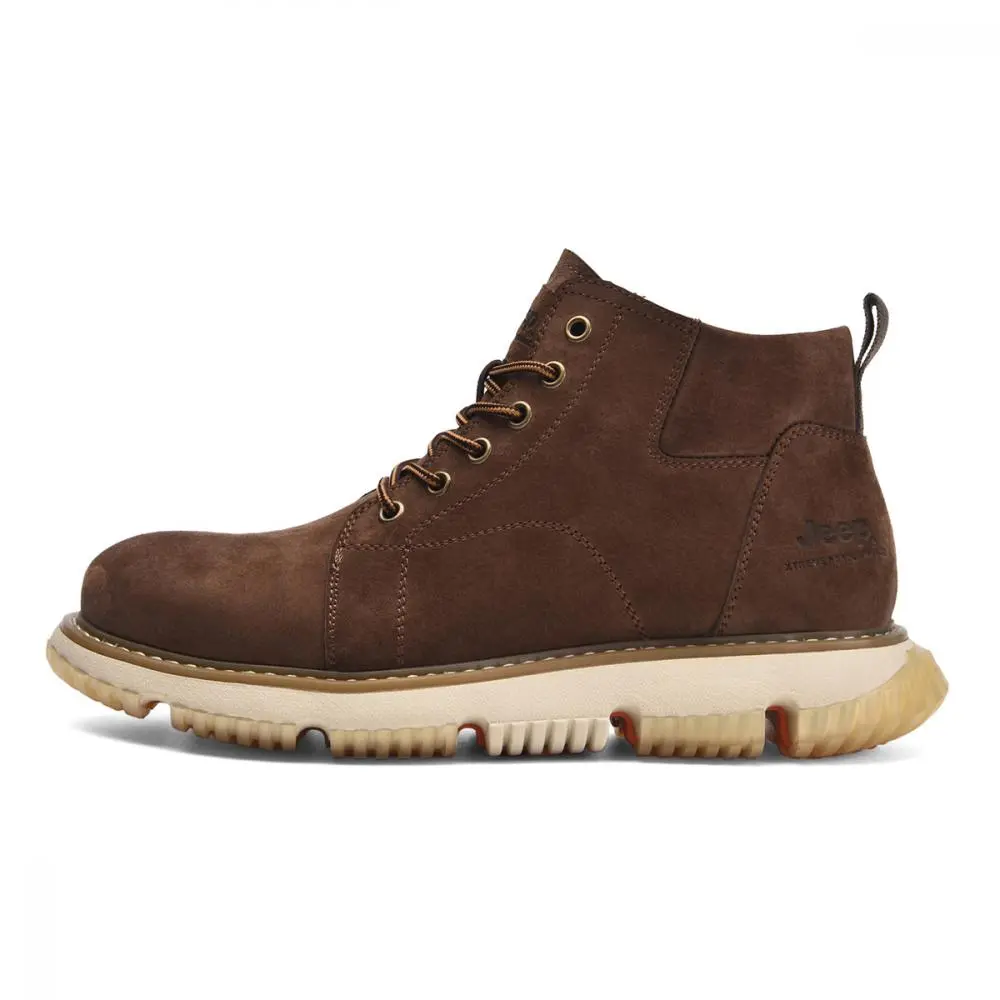 Jeep Short Martin Boot Men's Coffee Brown