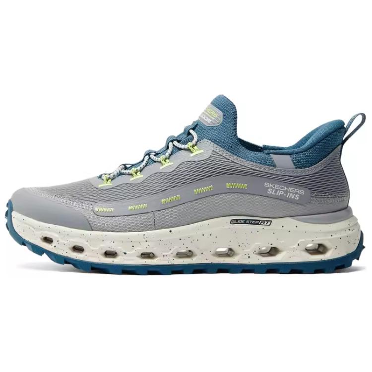 Skechers OUTDOOR Low Top Casual Shoes Women's Gray Blue
