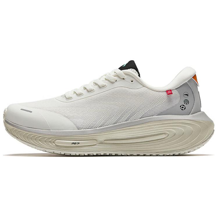 Anta Wear-Resistant Slip-Resistant Low-Top Casual Running Shoes Women's Beige
