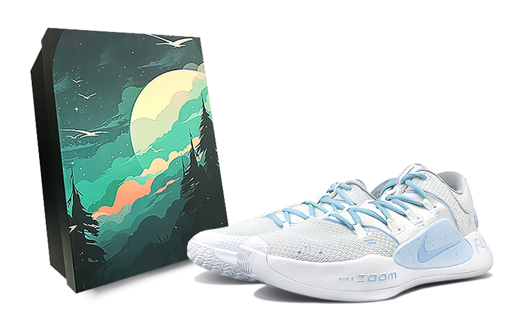 Nike Hyperdunk X Basketball Shoes Men Low-Top Blue