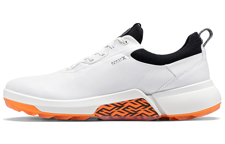 Ecco Golf Biom H4 Cushioning Anti-Slip And Wear-Resistant Coverage Low-Top Casual Shoes Men's White