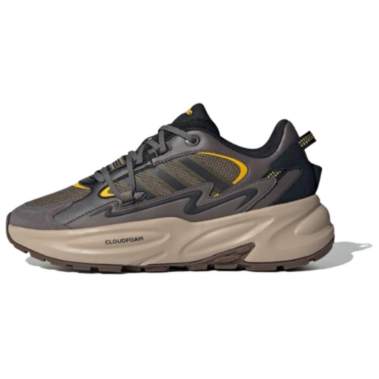 Adidas Ozwave Anti-Slip Wear-Resistant Low-Top Casual Shoes Unisex Charcoal Gray