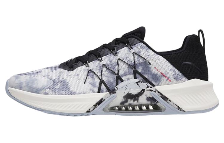 Anta Stable As A Mountain 2 Cushioning Anti-Slip And Wear-Resistant Low-Top Training Shoes Men's White Black