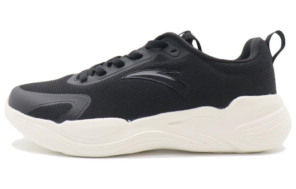 Anta Variety Training Collection Cushioning Breathable Lightweight Low-Top Training Shoes Black White