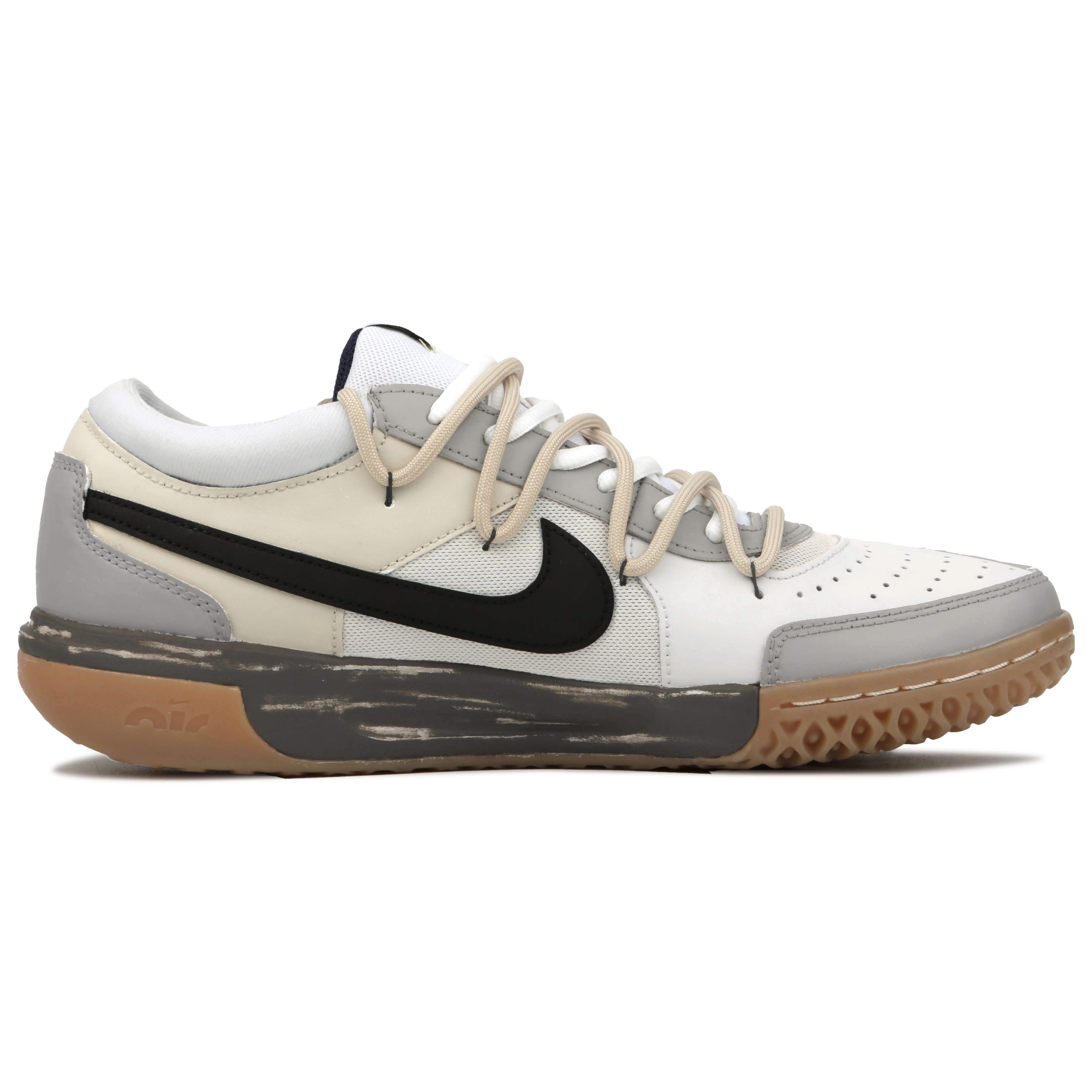 Nike Court Lite 3 Cushioning Abrasion Resistant Breathable Low top Tennis Shoes Men's Brown