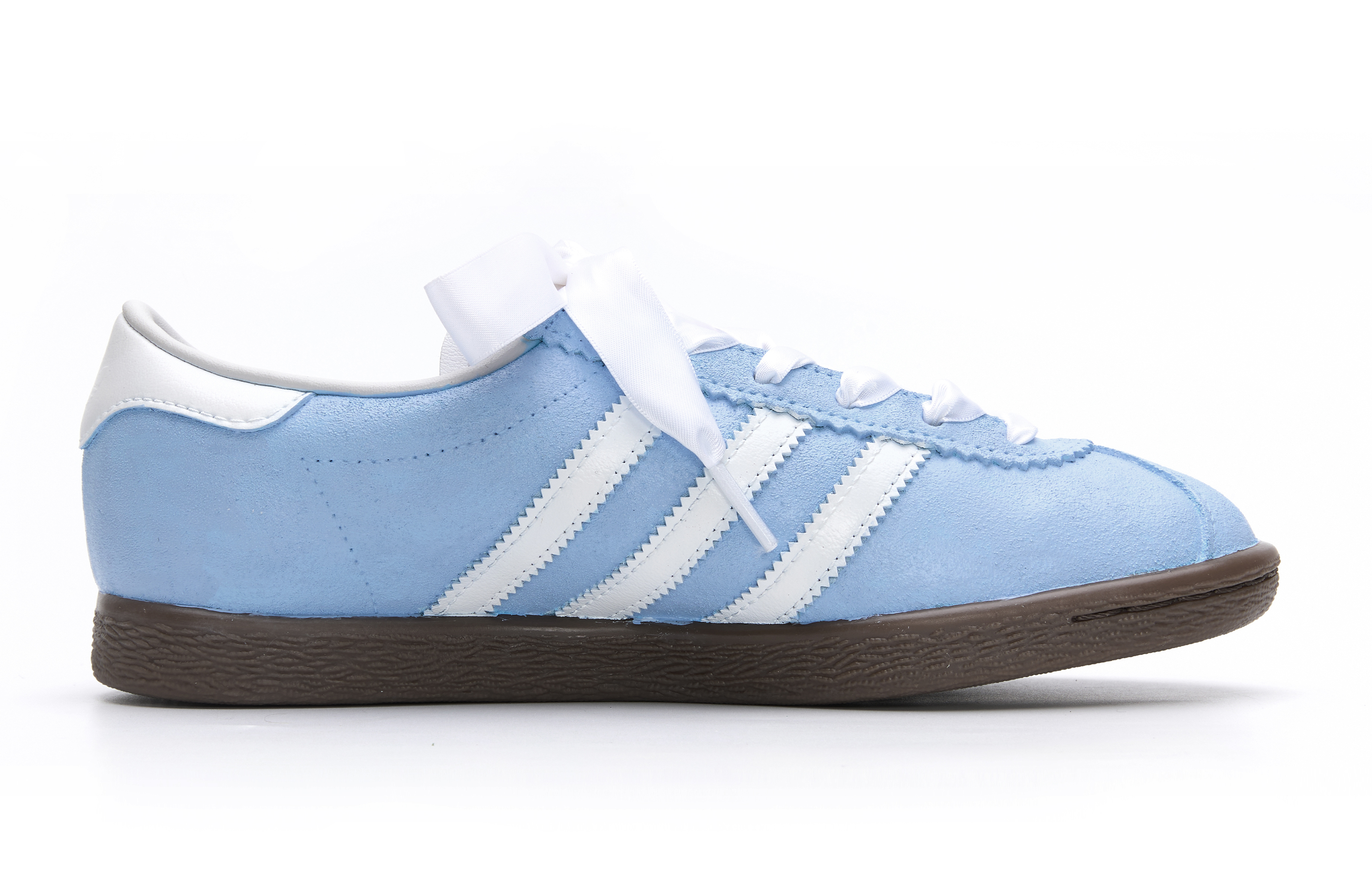 Adidas Originals Stadt Blue Tone Smiley Face Abrasion Resistant Low top German Army Trainers Unisex Blue White