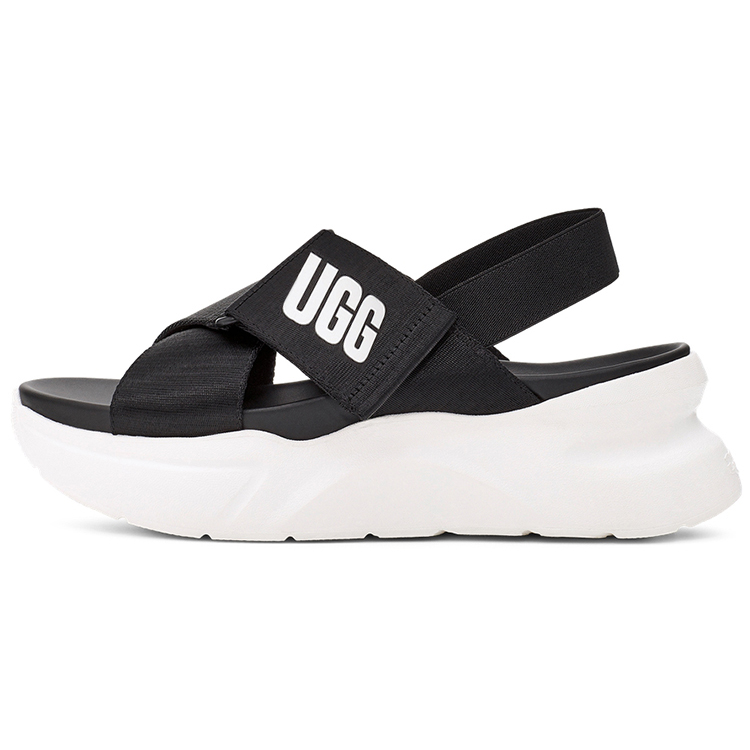 UGG Sports Sandals 'Black White' Women's