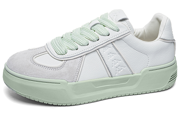 Kappa Back to Back Anti Slip Wear Resistant Low Top Skateboard Shoes Women's Aqua Green купить в интернет-магазине Yoocart с быстрой доставкой по России.