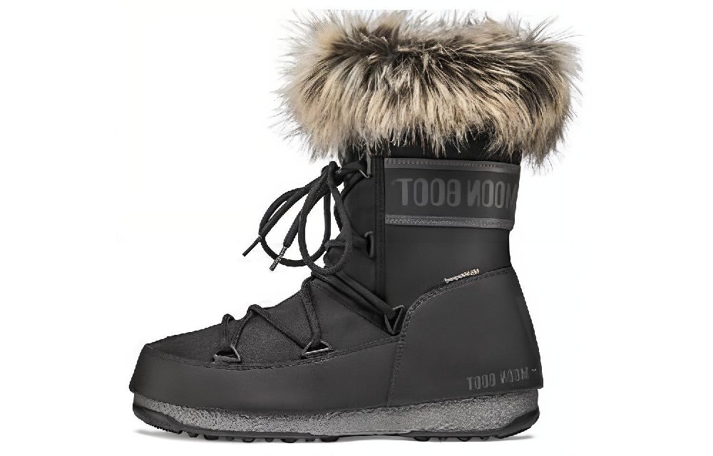 Moon Boot Snow Boots Women's Black Yellow