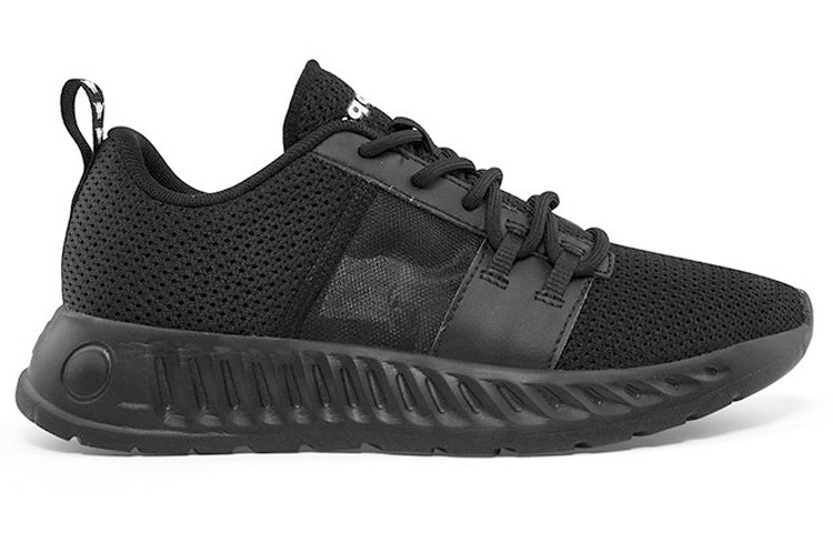 Kappa Shock Absorbers Slip Resistant Low top Casual Shoes Unisex Black