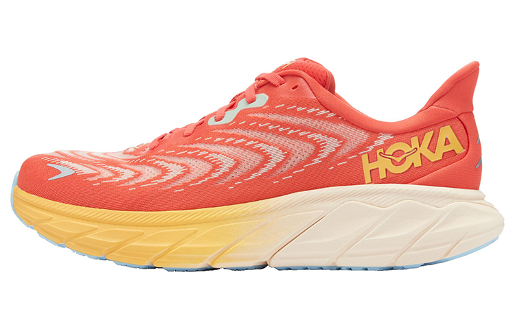 HOKA ONE ONE Arahi 6 Fiesta Amber Yellow