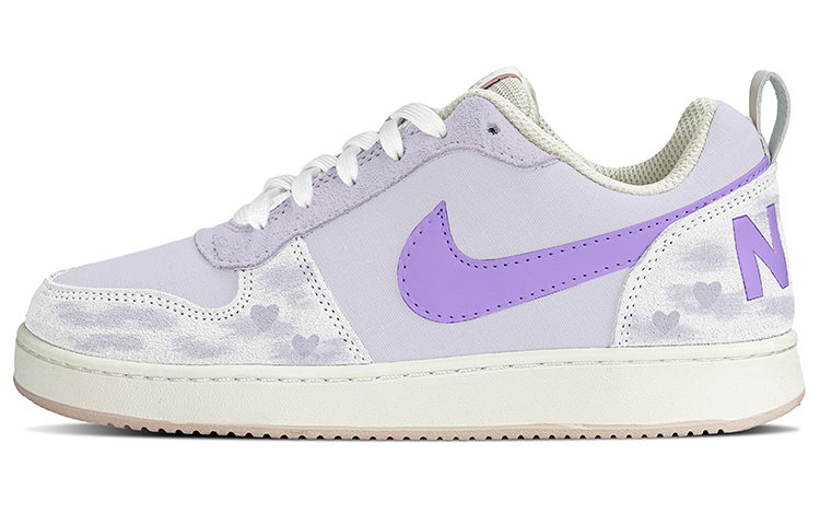 Nike Court Borough Low PRM Low-Top Skateboard Shoes Women's Purple
