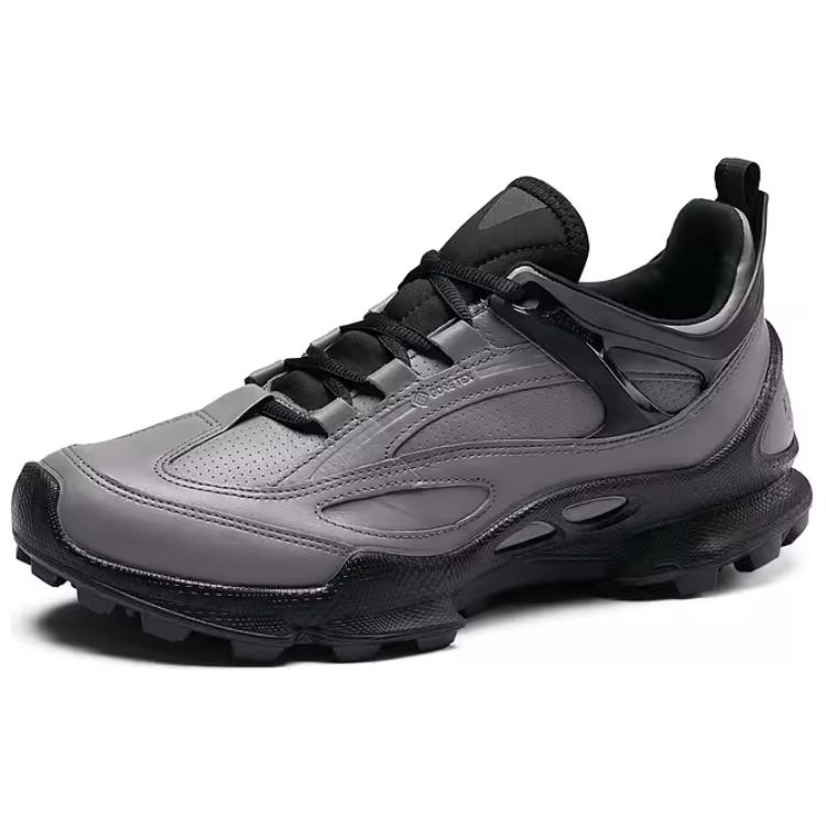 Ecco Wear-resistant And Lightweight Low-Top Casual Shoes Men's Gray