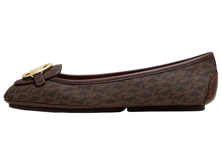 Michael Michael Kors Grained Ballerina Flats