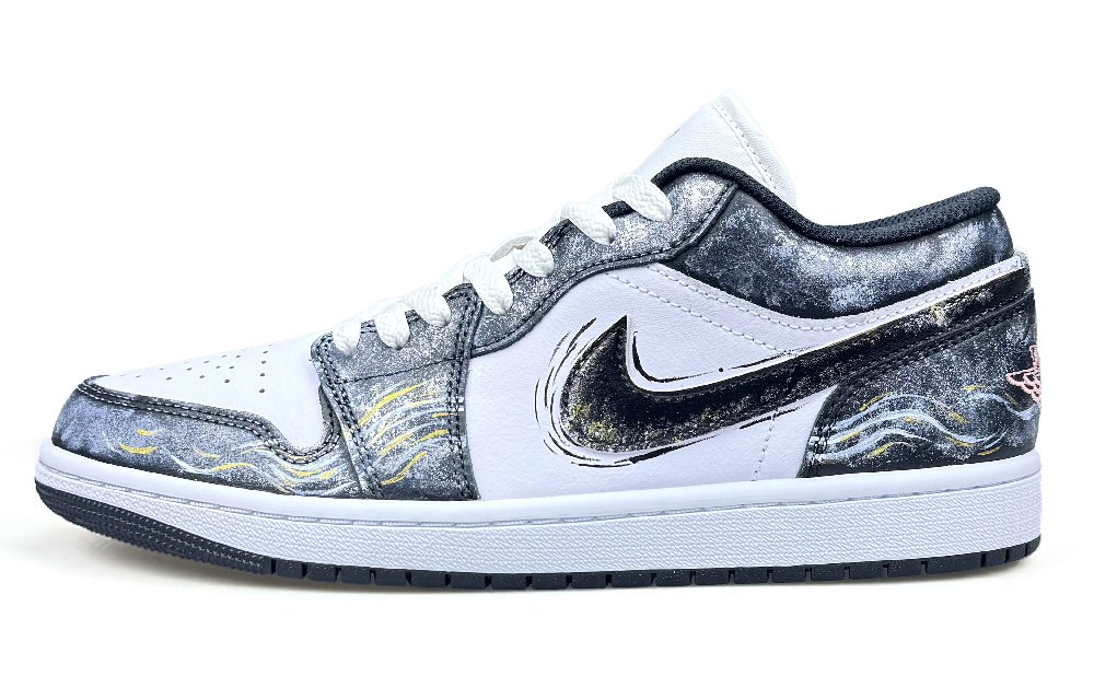 Jordan Air Jordan 1 Abrasion Resistant Low top Vintage Basketball Shoes Men's