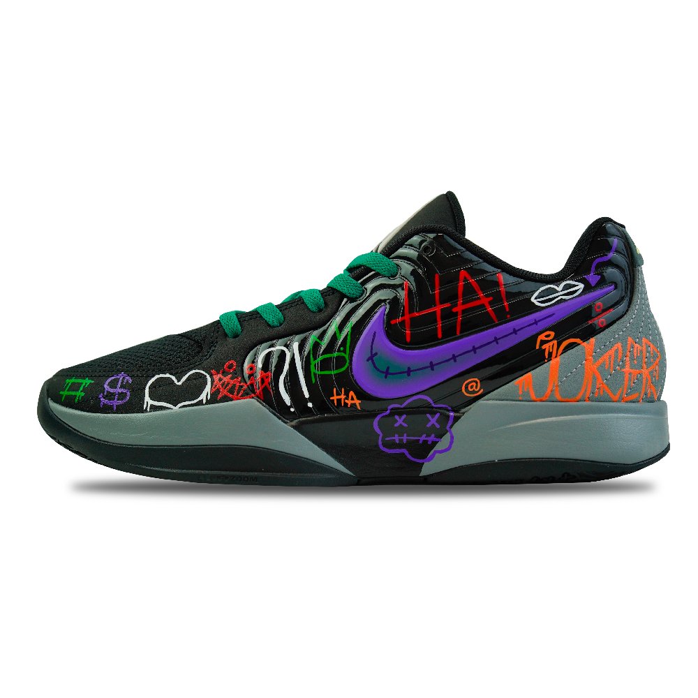 Nike Ja 2 Cushioned Slip-Resistant Abrasion-Resistant Low-Top Basketball Shoes Men's Black