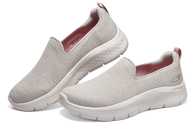 Skechers GO WALK Collection Low Top Casual Shoes Women's Light Gray купить в интернет-магазине Yoocart с быстрой доставкой по России.