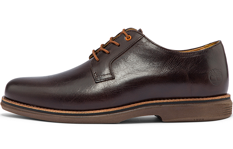 Timberland City Groove Derby Boots 'Dark Brown Orange'