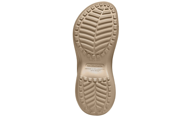 Balenciaga Crocs X Balenciaga Pool Slide Sandal 'Beige'