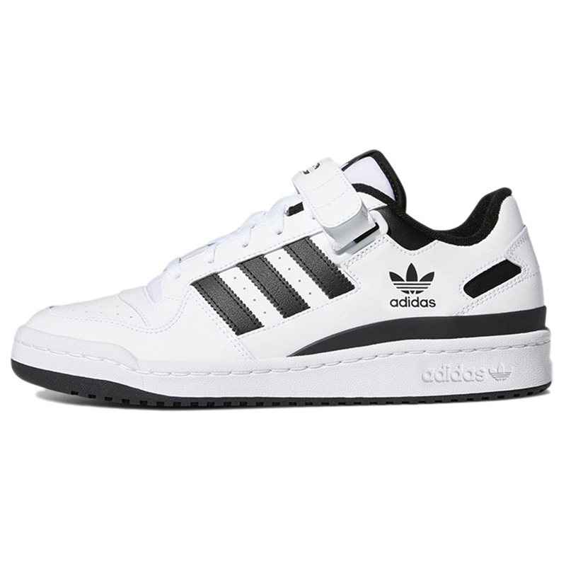 Adidas Originals FORUM Impact-Resistant Wear-Resistant Low-Top Skateboard Shoes Unisex White Black Green купить в интернет-магазине Yoocart с быстрой доставкой по России.