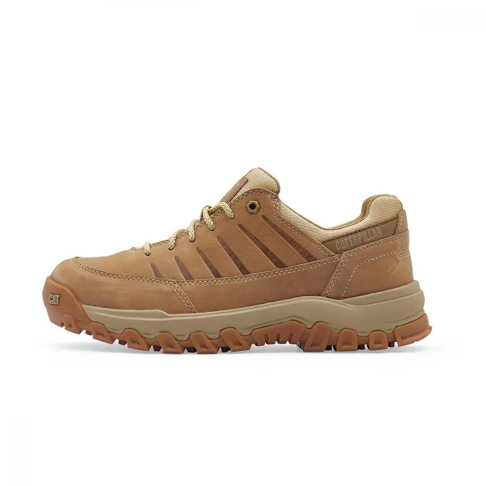 CAT Slip Resistant Low Top Casual Shoes Men's Light Brown
