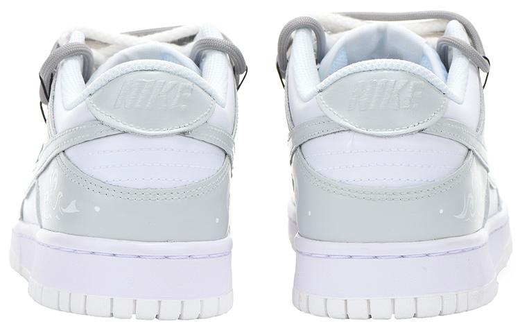 Nike Dunk Anti-Slip And Wear-Resistant Lightweight Low-Top Skateboard Shoes GS Gray White купить в интернет-магазине Yoocart с быстрой доставкой по России.