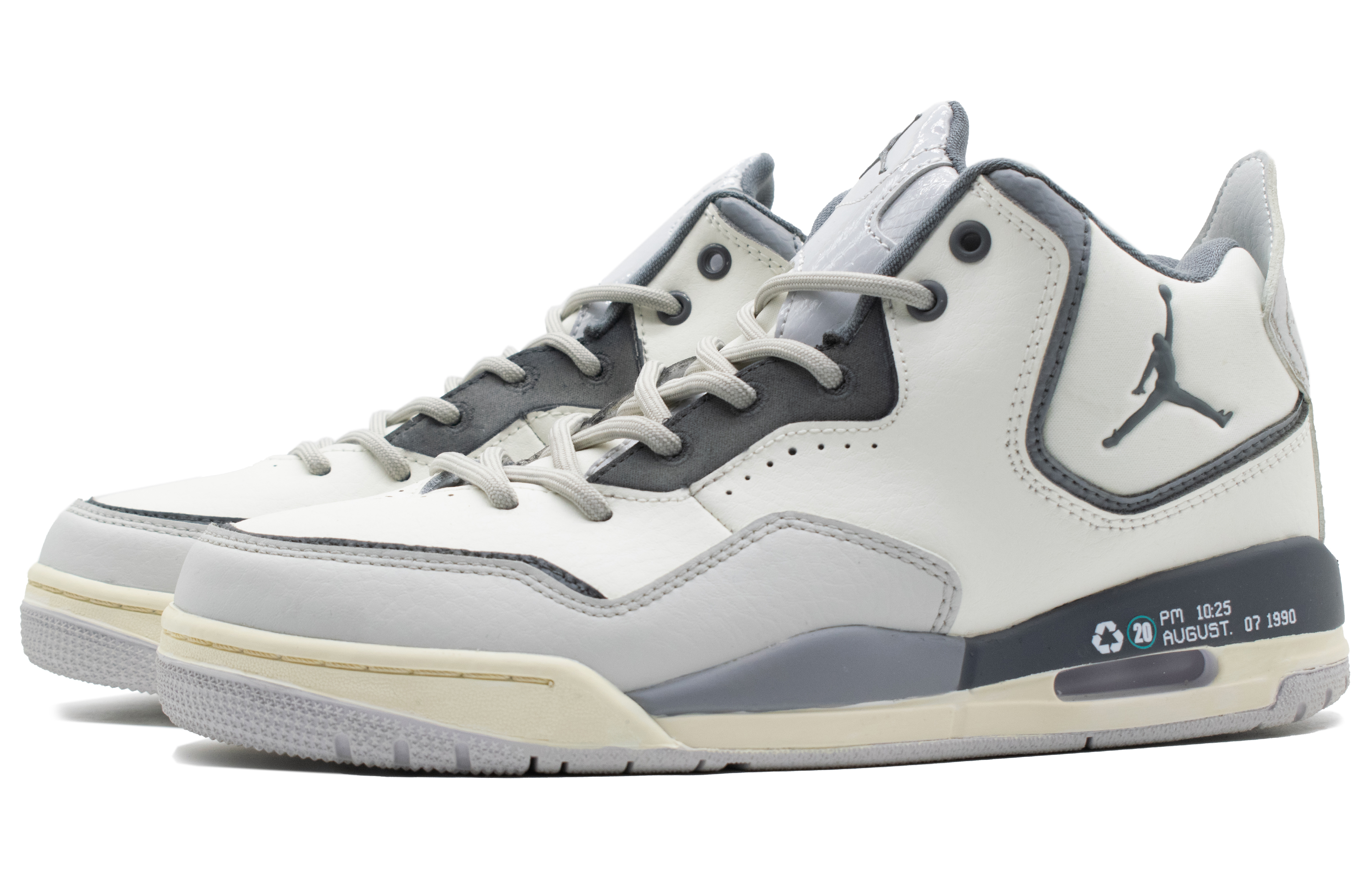 Jordan Courtside 23 Route WS Mid Top Vintage Basketball Shoes Men's Light Gray купить в интернет-магазине Yoocart с быстрой доставкой по России.