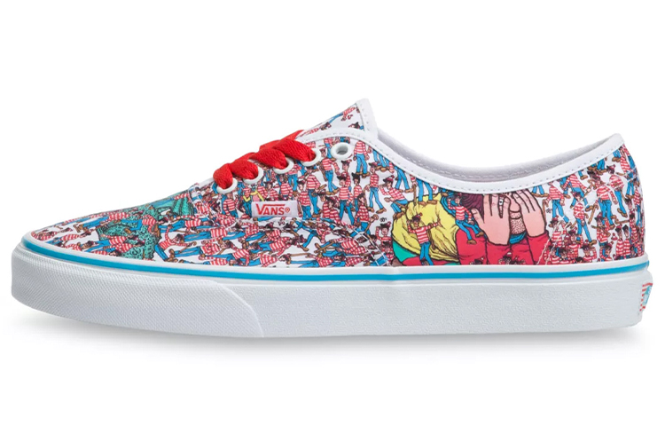 Vans Classic Authentic Wheres Waldo Land Of Waldos