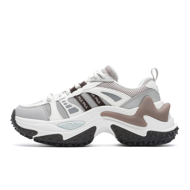 FILA SOFIA 3 Anti-Slip And Wear-Resistant Rebound Low-Top Casual Shoes Women's Gray White