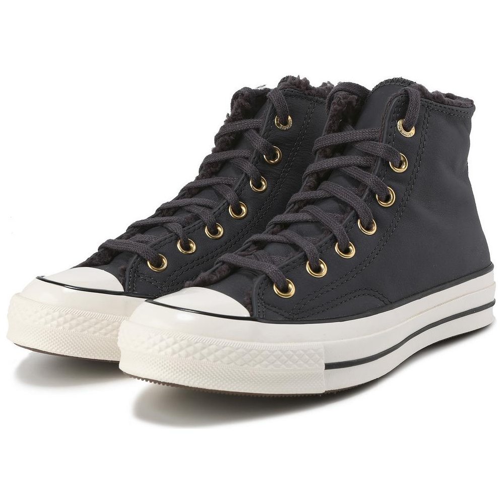Converse 1970s Warm Slip-Resistant High-Top Skateboard Shoes Unisex Black