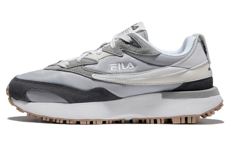 FILA Zagato V2 Cushioning Anti-Slip And Wear-Resistant Low-Top Casual Shoes Unisex Gray Korean Style