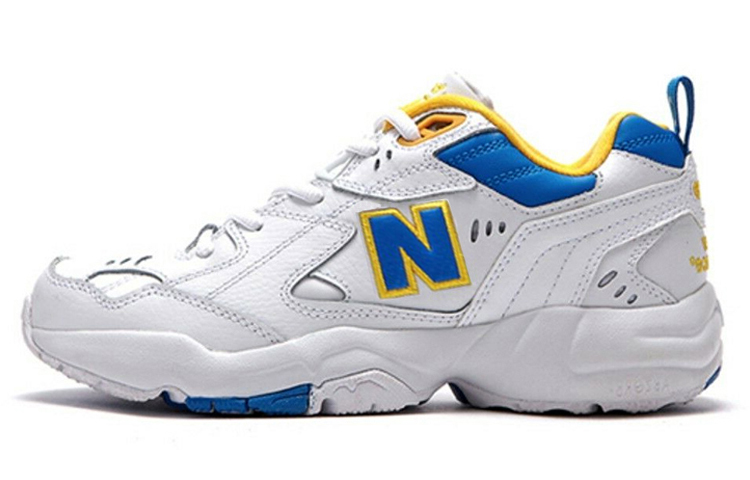 New Balance NB 608 Low-Top Training Shoes Women's White Blue