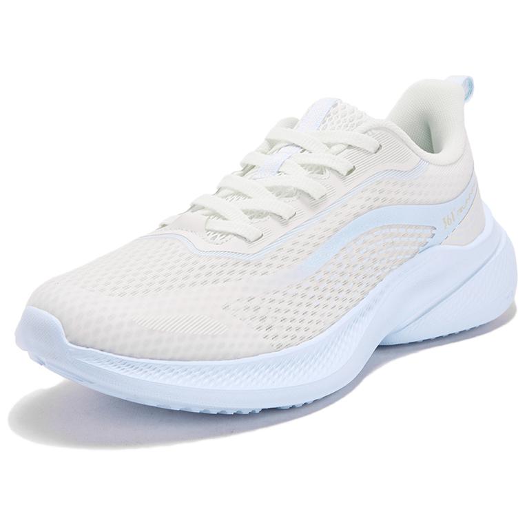 361° Breathable Lightweight Rebound Low top Casual Running Shoes Women's Feather White Glacier Blue купить в интернет-магазине Yoocart с быстрой доставкой по России.