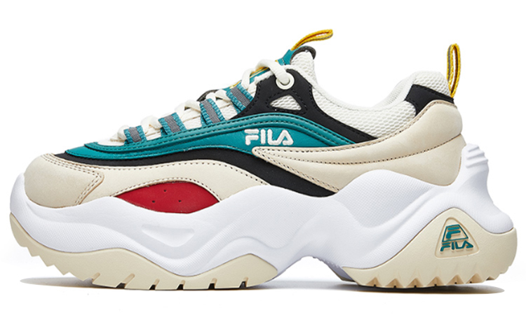 FILA FUSION Fila Pose Ray Platform Chunky Sneaker White/Green Women's