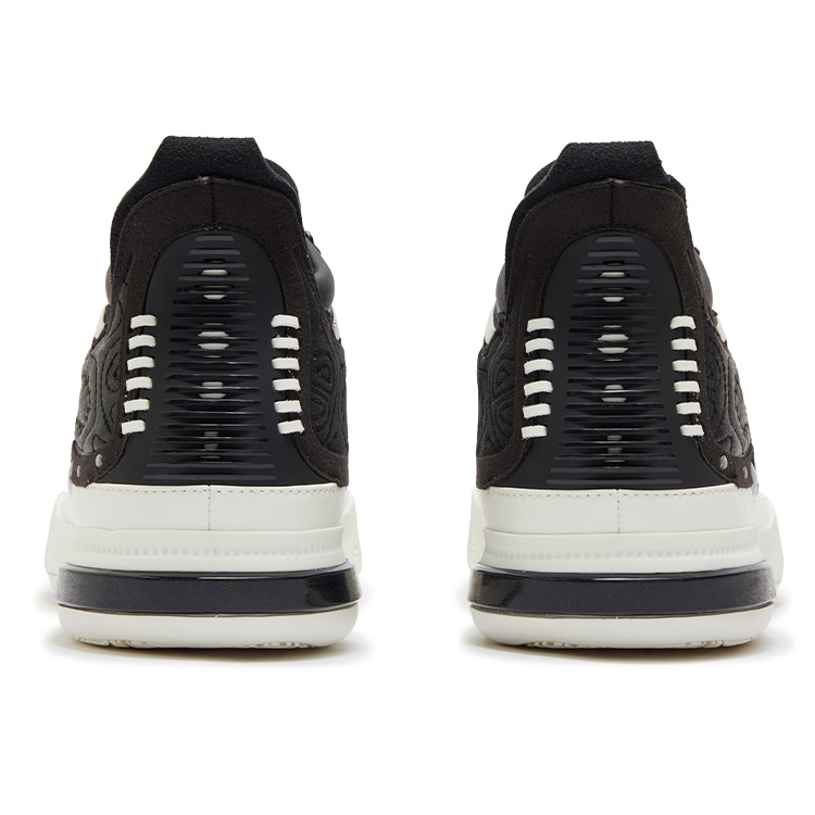 361° Joker 1 Ace Cushioning Anti-Slip And Wear-Resistant High-Top Basketball Shoes Men's Black White