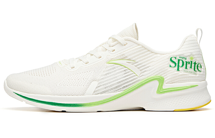 Anta Hydrogen Run II Cushioning Wear-Resistant Low-Top Running Shoes Men's Ivory White