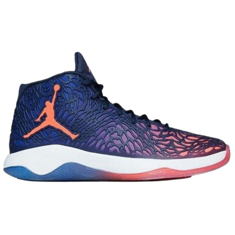 Jordan Anti Slip Wear Resistant Mid Top Basketball Shoes Men's Blue купить в интернет-магазине Yoocart с быстрой доставкой по России.